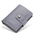 New RFID Men Card Wallets Hasp Small Card Wallets Slim Mini Men's Wallet High Qaulity Card Clip Photo Holder Short Male Purses. 