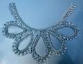 Embroidery Neckline Lace Turkish Style For Brand Fabrics, Fancy Mirror Neck Design For Clothes, New Stone Necklace for Dress. 