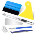Profession Window Tint/Vinyl Wrap Tools Kit with Felt Squeegee Craft Knife Blades Micro Squeegee for Vinyl Films Car Wrap Kit.