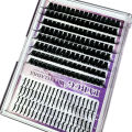 Lash Clusters 120D 100D Lash Spikes Eyelash Clusters Volume Individual Lashes DIY Spiky Lash Extension Mega Cluster Eyelash. 