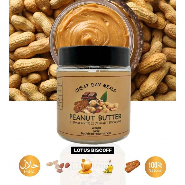 Cheat Day Meals Peanut Butter – Lotus Biscoff | Rich & Creamy | No ...