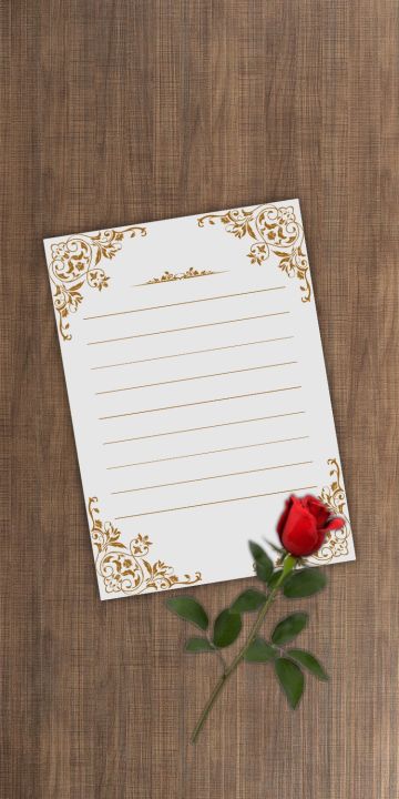 5 Sheets of Beautiful European Style Letter Paper | Writing Sheets for ...