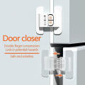New 1Pcs Home Refrigerator Lock Safety Fridge Freezer Door Lock Multi-function Safety Locks Children Security Protector. 