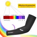 X-TIGER Breathable Arm Sleeve UV Protection Quick Dry Cycling Sport Ice Fabric Sunscreen Bands Elbow Pad Fitness Arm Sleeve. 