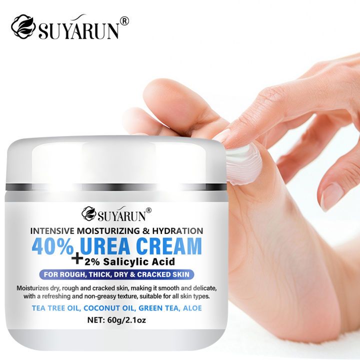 SUYARUN 40% Urea Foot Cream Stick - Moisturizing & Exfoliating, Cracked Heel Repair, Deep Hydration for Dry Feet, Long Protect.