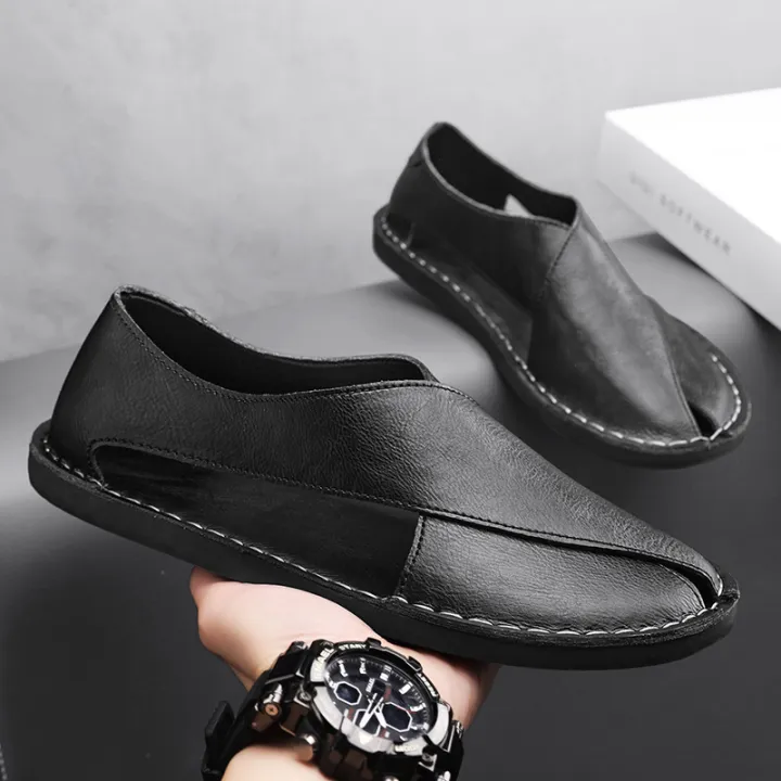 Genuine%20Leather%20Men's%20Sandals%20Beach%20Shoes%20Slippers%20High%20Quality%20Non-slip%20Men%20Casual%20Breathable%20Summer%20Footwear%20Mens%20Outdoor%20Shoe%20-%20Image%207