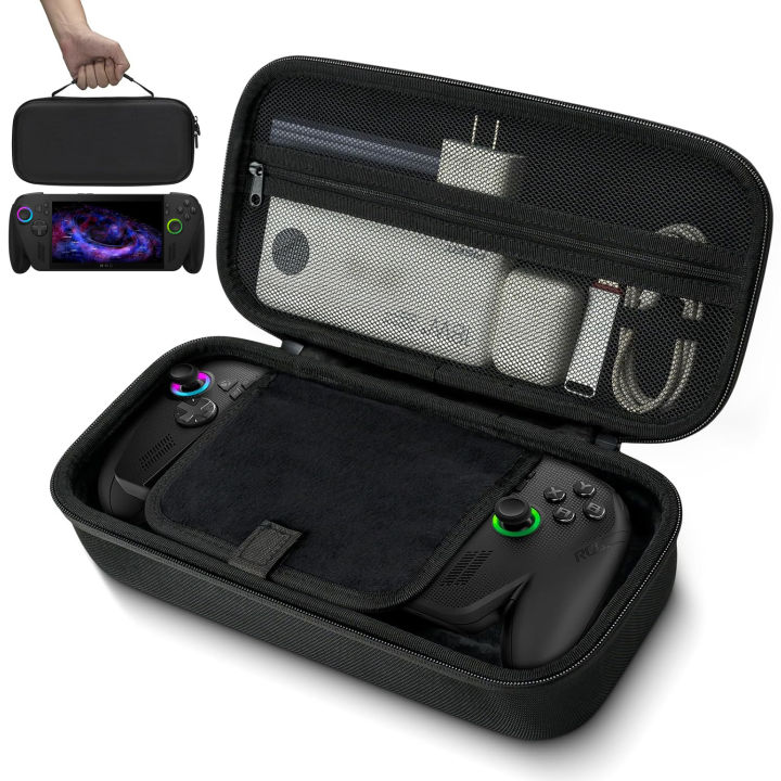 EVA Carrying Case for ASUS ROG Xbox Ally Game Console Portable Travel Protective Bag Shell for ROG Xbox Ally X Accessories