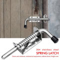 304 Stainless Steel Spring Pin-durable Adjustable Guide for Door Hinge Garden Shelter Window Security Bolt Household Cabinet. 