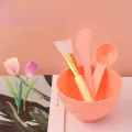 4PCS Face Mask Mixing Bowl Set DIY Facemask Mixing Tool with Silicone Facial Mask Bowl Makeup Brushes Spatula Beauty Skin Care. 
