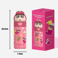 350ml Sanrio Stainless Steel Cartoon Thermos Shin-chan Dollcup Cosplay Child Vacuum Flask Water Bottle  Cup for Kids. 