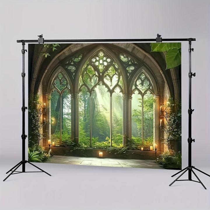 1%20piece%20of%20Gothic%20forest,%20Gothic%20cathedral%20window%20polyester%20fiber%20photography%20background,%20decorative%20banner%20-%20Image%204