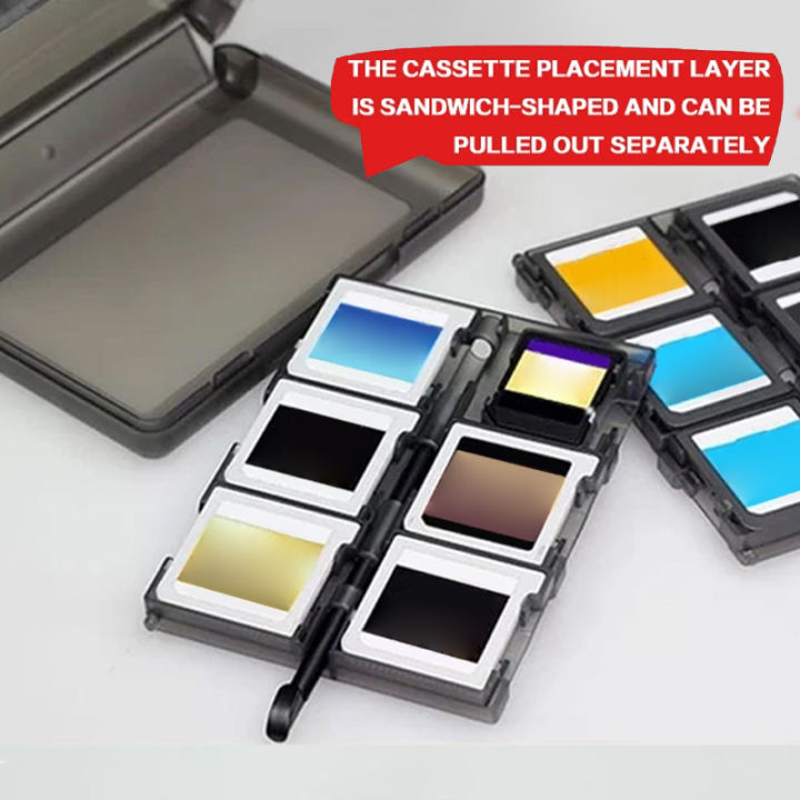 DATA%20FROG%2024%20Slots%20Game%20Card%20Storage%20Box%20For%203DS%20DS%20Series%20Portable%20PP%20Case%20With%20SD%20TF%20Stylus%20Storage%20Slots%20-%20Image%205
