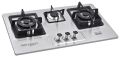 Trust Gas Automatic Hob - 3 Burner Model TH-303-S Steel Top. 