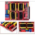 Arduino CNC Shield Expansion Board V3.0 with A4988 Stepper Motor Driver for Engraver 3D Printer.For robotics and robotic arm. 