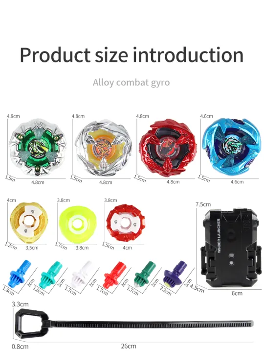 BEY%20X%20UX-10%20Customized%20Set%20with%20Ripcord%20Launcher%20Set%20Gyro%20Spinning%20Toy%20Battle%20Top%20Kit%20%20-%20Image%204
