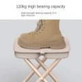 Multifunctional Folding Stool Outdoor Foldable Fishing Chair Portable Compact Small Seat for Camping Picnic Travel Backpacking. 