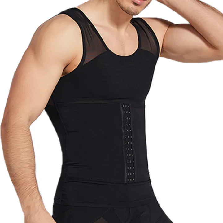 Mens%20Body%20Shaper%20Compression%20Vest%20Abdomen%20Shapewear%20Tummy%20Slimming%20Sheath%20Gynecomastia%20Shapers%20Corset%20Waist%20Trainer%20Fajas%20Tops%20-%20Image%207