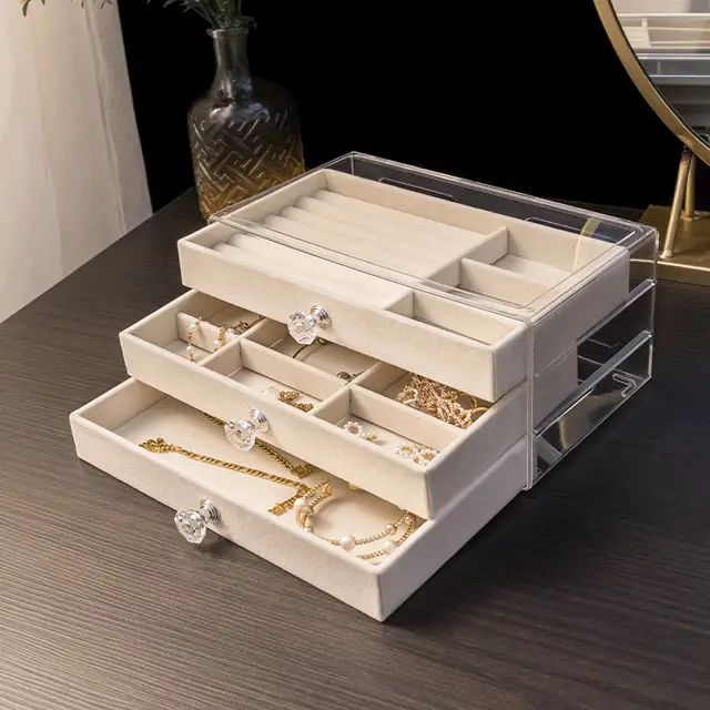 Acrylic%203%20Drawers%20shelf%20velvet%20jewellery%20box%20organizer%20organiser%203%20multifunctional%20trays%20shelves%20for%20bracelets%20earrings%20rings%20pendant%20watches%20best%20gift%20for%20women%20-%20Image%202