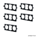 10Pcs H7 LED Headlight Bulb Adapter Car Light Holder Socket Base Headlamp deck For Ford Focus Low Beam Head Lamp Retrofitting.