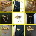 Customized Coat Pin, coat Pin for men, coat pins, coat Pin for men with name, coat pin brooch for men, coat pin with chain, coat pin for men's, coat pin for groom, coat Pin for boys, wedding coat Pin. 