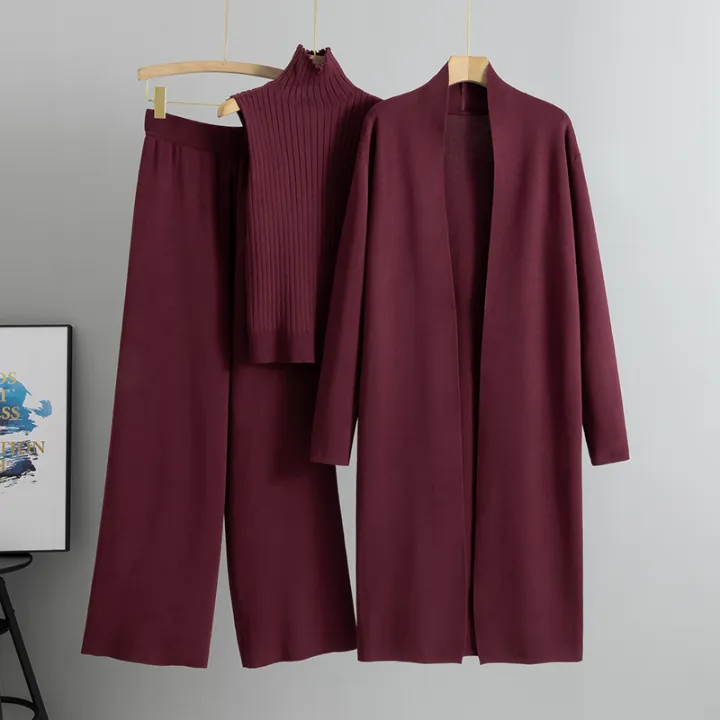 Spring%20Autumn%203%20Piece%20Women%20Cardigan%20Tracksuits%20Fashion%20Knitted%20Pant%20Set%20Ladies%20Sweater%20Suit%20Vintage%20Fashion%20Ladies%203%20Piece%20Set%20-%20Image%204