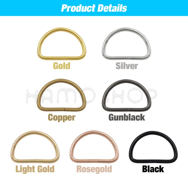 20/100pcs%20Metal%20D%20Ring%20Adjustable%20Buckle%20Clasp%20For%20Webbing%20Backpacks%20Straps%20Bags%20Cat%20Dog%20Collar%20Chain%20Buckles%20DIY%20Accessorie%20-%20Image%202