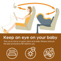 1pc Shatterproof Baby Car Mirror Car Safety Seat Rearview Mirror, Easy Install, Universal Fit.