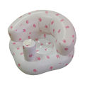 Dual-function Baby Inflatable Sofa: Portable Sitting Practice Stool and Bath Chair. 