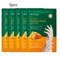 Vitamin E hand mask Manuka honey Nourishing Hydrating Hand care film long-lasting moisturizing soft smooth hand skincare. 