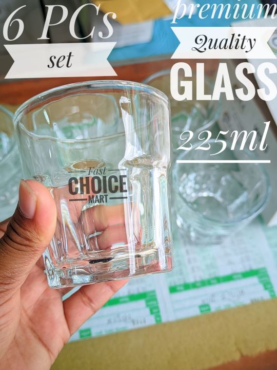 Shorbot%20Glass%20/%20Drinking%20Glass%20-%206%20Pcs%20Set%20(227MI)-05-%20Serve%20Refreshing%20Drinks%20To%20Your%20Guests%20With%20This%20Set%20Of%206%20Drinking%20Glasses%20-%20Image%202