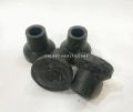 4pcs 5/8 inch (16mm) Soft Replacement Rubber Tip for Walking Stick - Crutch Stability and.
