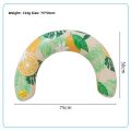 U Shaped Inflatable Swim Ring Pool Floatie Comfortable Neck & Back Support Floating Tube for Pool Beach Water Sports. 
