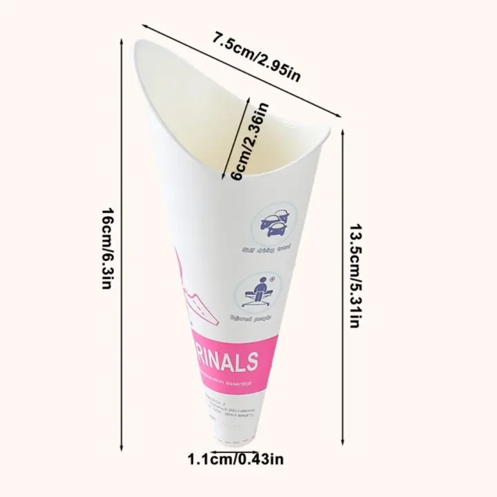 1/12/20Pcs%20Women%20Stand%20Up%20Portable%20Leak%20Proof%20Urinal%20Funnel%20Pee%20Disposable%20Reusable%20Female%20Urinal%20for%20Outdoor%20Travel%20Emergency%20-%20Image%204