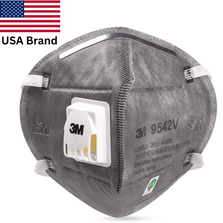 3M%209542V%20KN95%20Valved%20Carbon%20Respirator%20Masks%20-%20Image%203