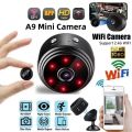 A9 Mini Camera 720P WiFi Original Monitoring Security Protection With Motion Night Version Wireless Surveillance Cameras. 