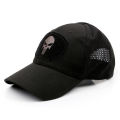2024 New Summer Camouflage Skull Baseball Mesh Cap Adjustable Airsoft Outdoor Tactical Hiking Casquette Hats For Men Women. 