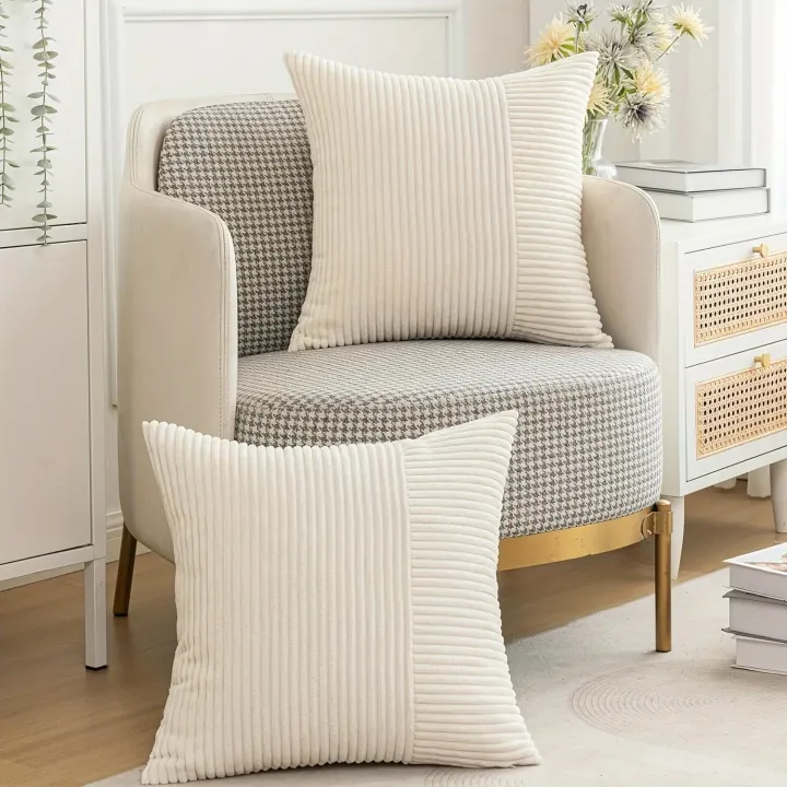 Beige%20Striped%20Striped%20Patchwork%20Corduroy%20Throw%20Pillow%20Cover%2018x18%20Soft%20Plush%20Couch%20Cushion%20Cover%20for%20Sofa%20Cozy%20Modern%20Pillowcase%20-%20Image%203