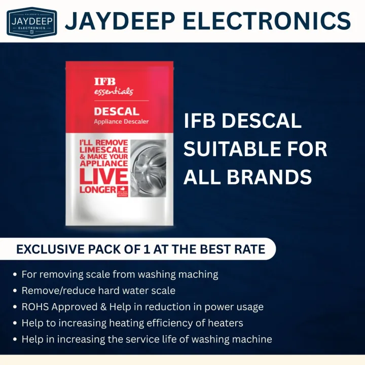 IFB Washing Machine Discailing Powder For All Top Load And Front Load ...