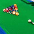 25MM / 38MM Children Billiards Table Balls Set Resin Small Pool Cue Balls Full Set Pool Table Ball Set Cue Ball Set for Training.