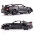 1:32 Scale Camaro Alloy Diecast Model Sports Car Toy Sound Light Doors Opened Police Vehicles Toys for Child Birthday Gifts. 