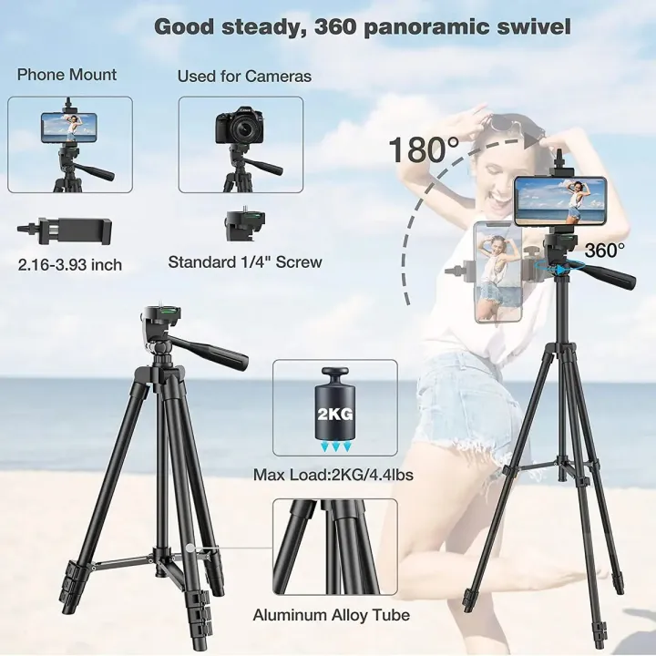 Tripod%20For%20Phone%20100cm%20Video%20Recording%20Phone%20Tripod%20Stand%20with%20Bluetooth%20Remote%20Universal%20Camera%20Phone%20Photography%20Stand%20-%20Image%204