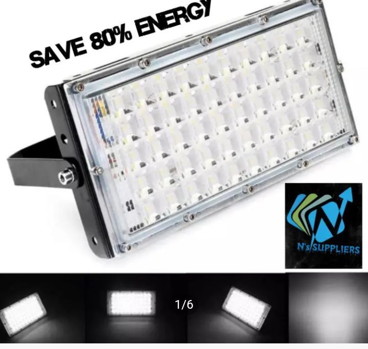 12V DC LED Outdoor Flood Light 50W Daylight