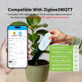 Zigbee 3.0 Smart Soil Moisture Sensor:Moisture/Temp/Humidity Meter/Light/Fertility Monitor,For Tuya/Smart Life/Z2M,Need Gateway. 