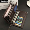 Hot Men’s PU Leather Business Wallet with Card and Coin Holder, Mobile Wallet for Men. 