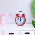 Heart shape alarm clock With Twin Bell. 
