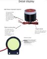 DC 12V Wired Mini Horn Siren Home Security Sound Alarm System 105dB Anti-theft Alarm Horn Wired Durable Alarm For Home Security.