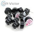 10Pcs 3V 5V 12V Active Buzzer 12095 Piezo Magnetic Long Continous Beep Tone Alarm Ringer 12085 Passive 16R Fit For Computers.