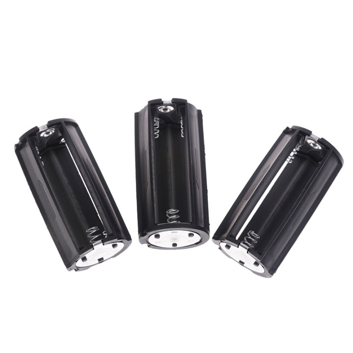 1/3Pcs%203x%20AA%20to%20D%20Size%20Battery%20Adapter%20Converter%20Holder%20Case%20Box%20Series%20circuit%20-%20Image%202