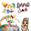 Baby Caterpillar Bed Around The Car Around Puzzle Baby Toys Frog Beetle Doll Baby Soothing Toys Pram Cot. 