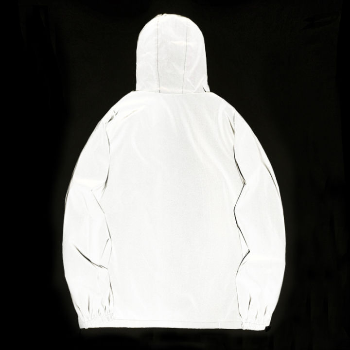 NEW%20SIZE%20Night%20Reflective%20Jackets%20Double%20Fabric%20Windbreaker%20Hooded%20Jacket%20Men%20Hip%20Hop%20Dancer%20Waterproof%20Zipper%20Coats%20Outwear%20-%20Image%202